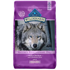 Blue Buffalo Wilderness Adult Small Bite Chicken Recipe Dry Dog Food