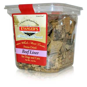 Evanger?s Freeze Dried Beef Liver Treat Dog/Cat 4.6Oz